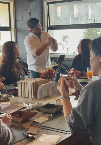 Creative Group Experience - Make Your Own Leather Journal